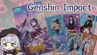 РАСПАКОВКА карточек Genshin Impact / Крутые редкости!
