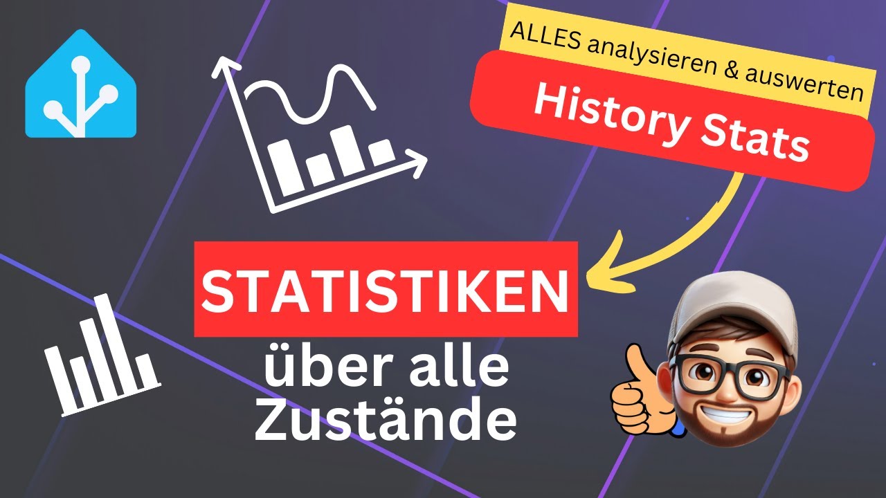 Mit History Stats 📊 noch mehr Statistiken in Home Assistant