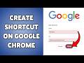 How To Create Shortcut On Google Chrome | Add Website Shortcut To Chrome Home Screen 2026