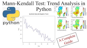 Mann Kendall Test:  Trend Analysis in Python