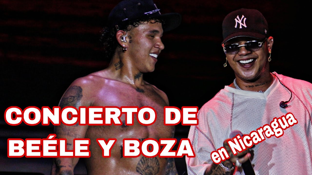Concierto de BEÉLE Y BOZA en Nicaragua