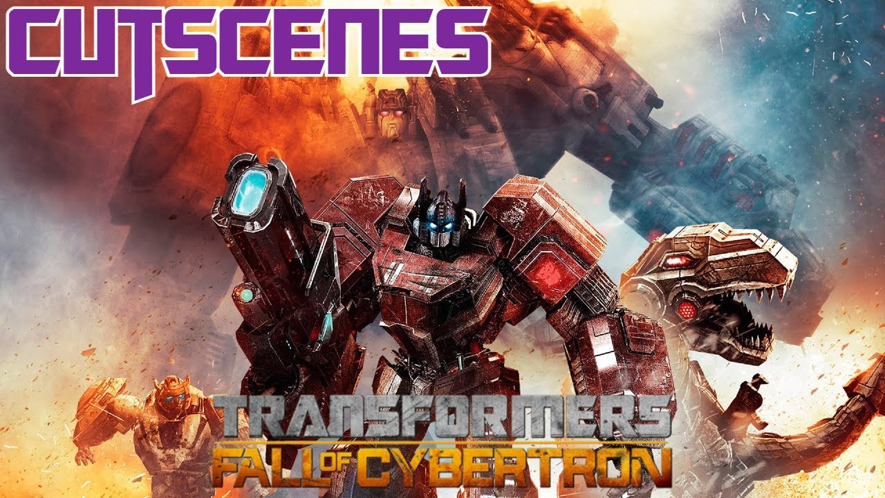 Transformers Fall of Cybertron All Cutscenes [HD] (Xbox 360, PS3, PC