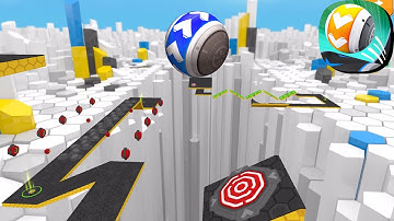 GYRO BALLS - NEW UPDATE All Levels Gameplay Android, iOS #37 GyroSphere Trials