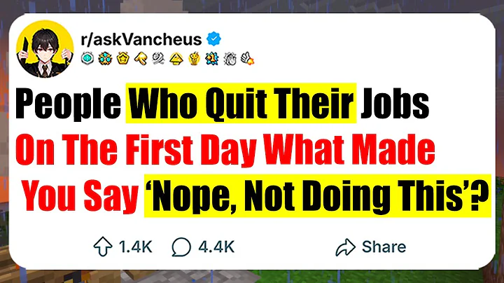 People Who Quit Their Jobs On The First Day What Made You Say ‘Nope, Not Doing This’?