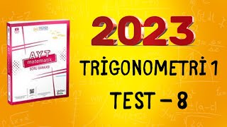 2023 345 Ayt Matemati̇k Soru Bankasi Çözümleri̇ Tri̇gonometri̇ 1 Test 8