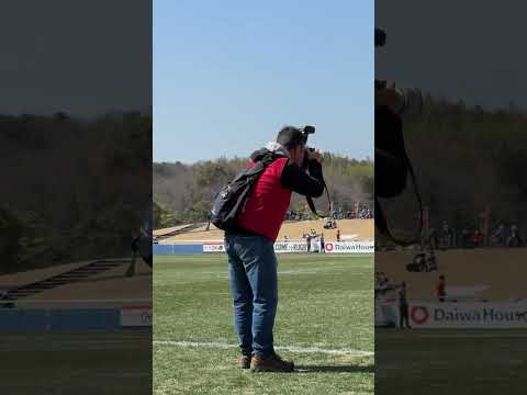 ラグビー試合会場で三味線 SAMURIDE Sayo Komada 開幕演奏させて頂きました Shamisen 和楽器 Rock ラグビー ホンダヒート