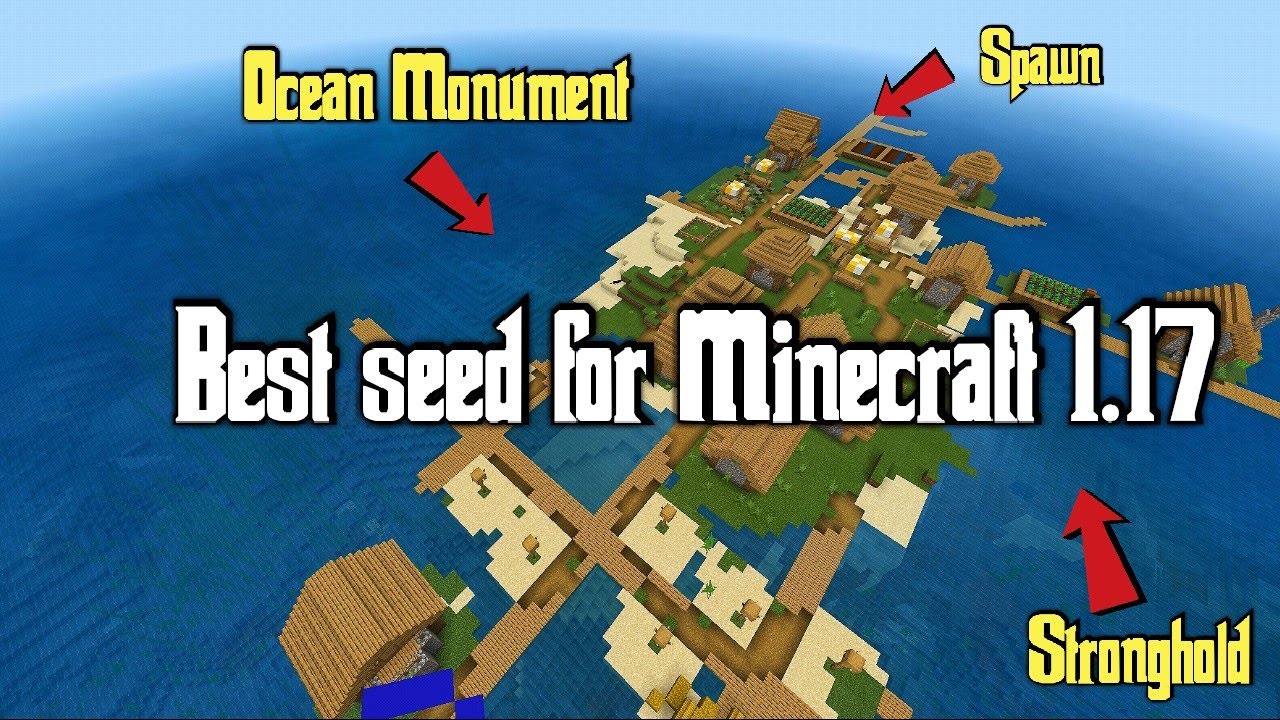 Best seed for Minecraft 1.17(2021)|| Ocean Monument seed || A ...