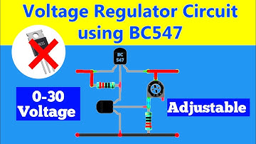 Voltage Regulator Circuit using Bc547/Electronic Work