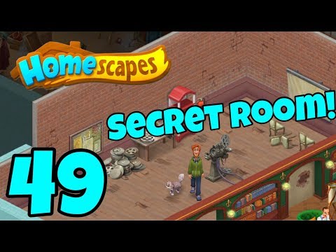 HOMESCAPES - Gameplay Walkthrough Part 49 - New Cinema Area And Library Area Day 4