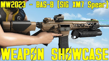 Fallout 4: MW2023 - BAS-B (SIG XM7 Spear) - Weapon Mod Showcase