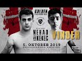 Golden thaiboxing 2019  fight 01  oguzhan kekec vs omar nehad