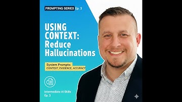 Prompting Series Episode 3: The Most Powerful Way to Reduce AI Hallucinations
