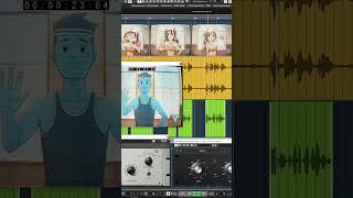 Пример работы по саунддизайну #sounddesign #anime #cubase #mixing #translation #uad