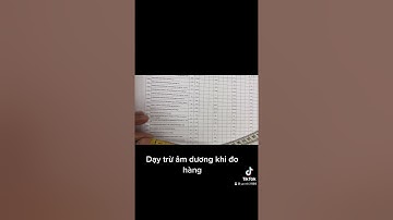 Dạy tính thông số trong ngành may mặc