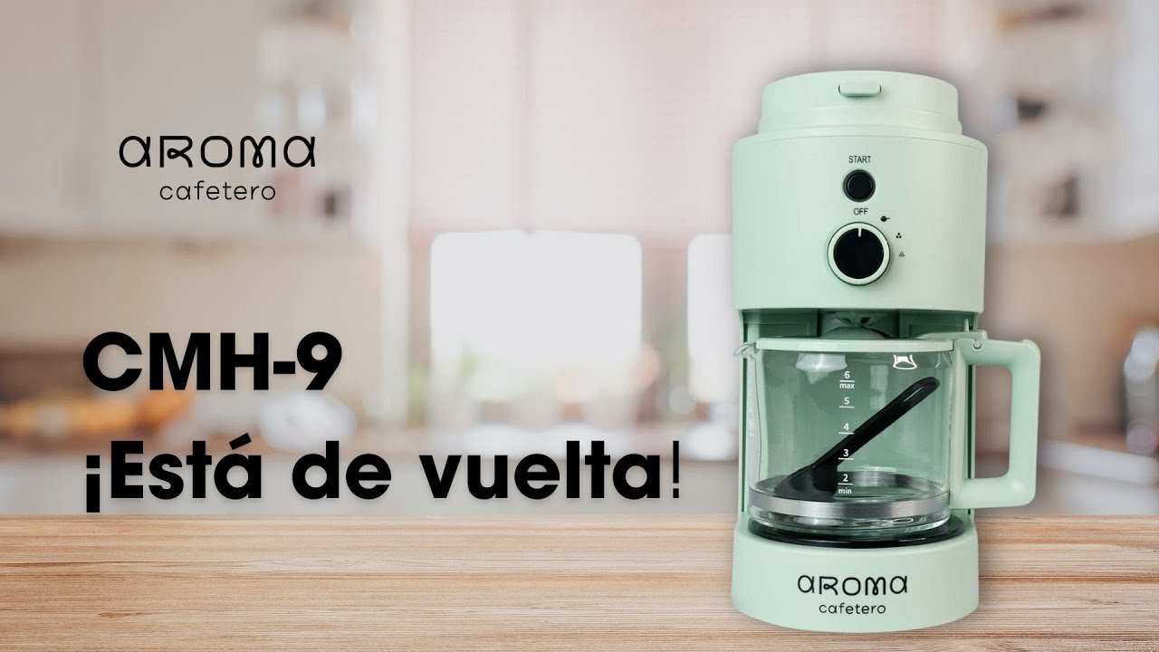 Color, calidad y estilo en tu cocina ¡Disfruta de tu café diario en la CMH-9!