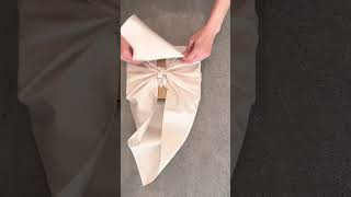 How to wrap gifts with fabric #bojagi # #koreaculture #wrapping  #packing