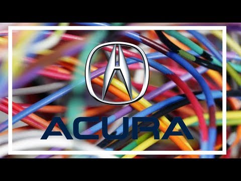 Acura TL 배선 다이어그램 1998 ~ 2016