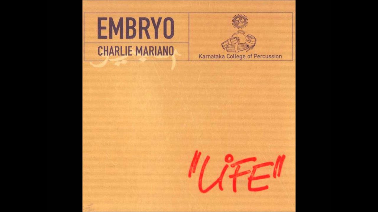 Guarda Embryo & Charlie Mariano & the Karnataka College of Percussion - cello cello su YouTube Guarda Embryo & Charlie Mariano & the Karnataka College of Percussion - cello cello su YouTube