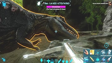 Ark Mobile Max Level Rex Trapping & Taming | Ark Mobile Rex Taming
