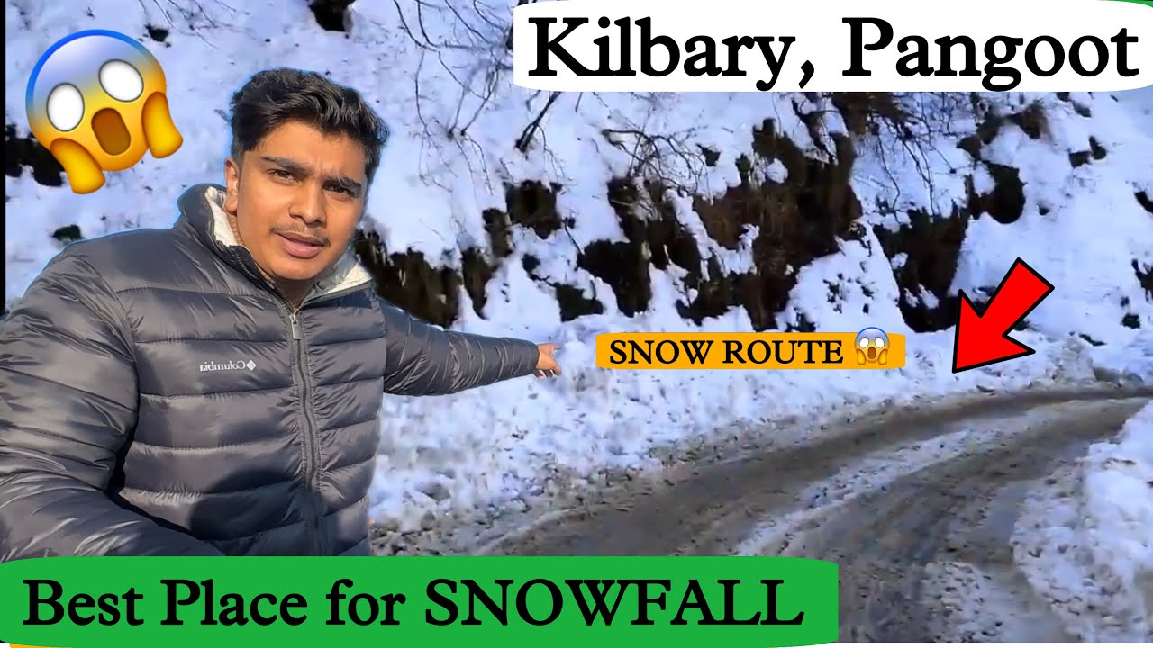 Nainital Pangoot for Snowfall 2024 😍 ️ Nainital Snowfall Update 2024