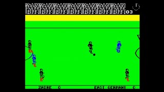 International Match Day ZX Spectrum Gameplay