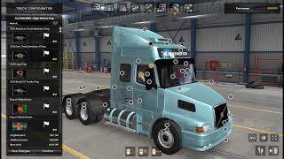 Download From
https://sharemods.com/v563ezrxabol/Volvo_NH12_edit_ATS_1.37.scs.html


Updates for ATS version 1.37:
- Updated correct cables for ATS
- Updated transmissions
- Updated work in the company (trucks with 4x2 and 6x4 chassis are now available)
- Fixed license plates (no longer fit into textures)
- Added compatibility with DLC Toys
- Added ATS Steam pendant toys
- A lot of little things added / updated (lights, small lights, beacons, etc.) for autonomous work with this truck in ATS.