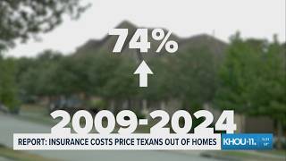 Report finds Texas homeowners insurance costs outpacing incomes