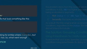How to Properly Display Query Results in SQL Based on Conditions
