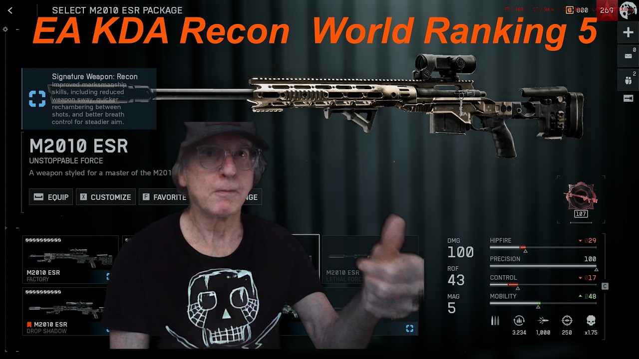 Golden Ager 70 yrs old has World KDA Ranking.