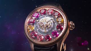 Gucci Timepieces G-Timeless Planetarium with diamond-studded stars