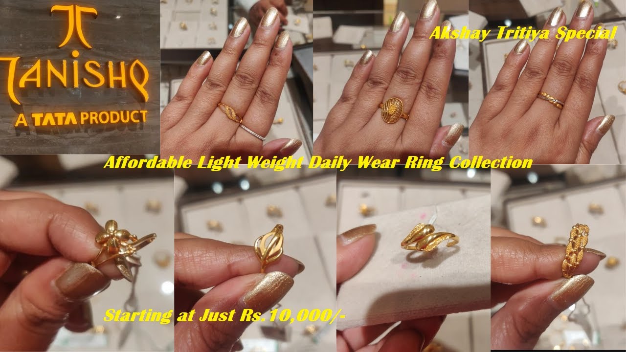 Simplicity Gold Ring | Timeless Plain Gold Ring | CaratLane