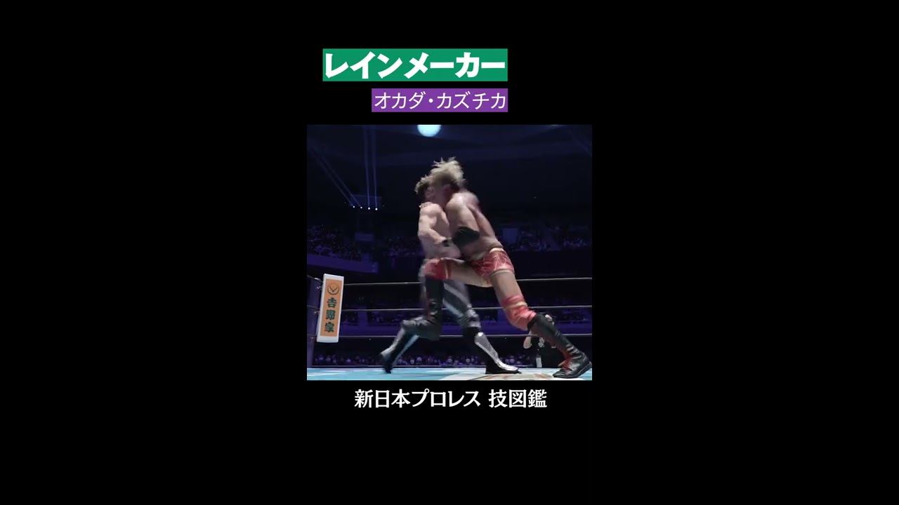 新日本プロレス 技図鑑】レインメーカー / オカダ・カズチカ
