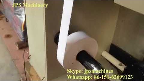 JPS-320ZD Automatic Airline Boarding Pass Folding Machine