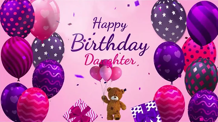 Happy Birthday Daughter | Daughter Happy Birthday Song