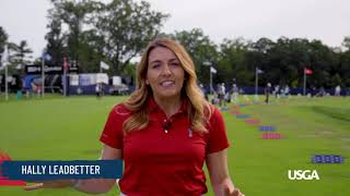 2020 U.S. Open All Access: Hally Leadbetter Volunteers on the Range