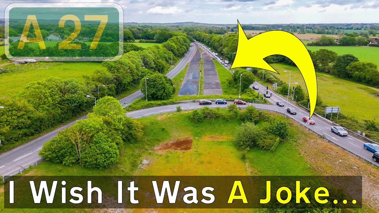 A27 Arundel Bypass - Started 100 Years Ago...Still NOT FINISHED, Probably Won't Be.