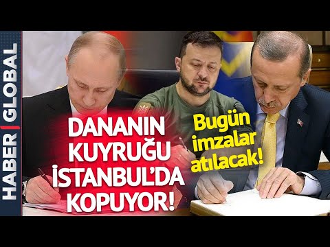 DÜNYANIN GÖZÜ İSTANBUL'DA! Krizin Düğümünü Çözecek İmzalar Türkiye'de Atılacak