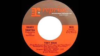 1967 Nancy Sinatra - Tony Rome (mono 45) 