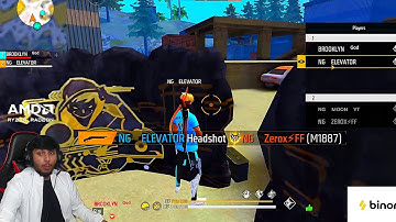 ELEVATOR FF & ANGRY 🇮🇳 VS ZEROX FF & NG MOON🇮🇳 ‎😱 2 VS 2 || INTENSE MATCH 🥵 || #nonstopgaming