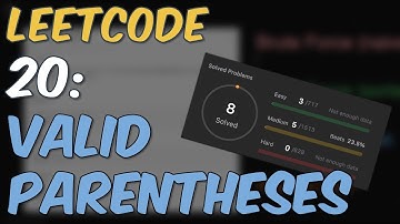 Leetcode 20 - Valid Parentheses | Python🐍