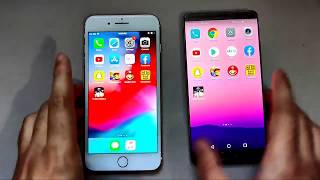 Speed Test | Apple  iphone 7 Plus vs Huawei Mate 10 -  ios vs android