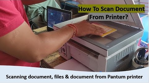 How To Scanning Documents From Printer ? Nepali Language