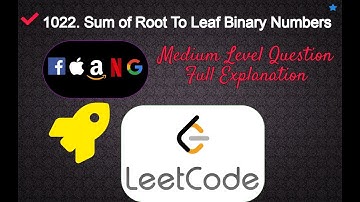 1022. Sum of Root To Leaf Binary Numbers | Medium Level Interview Ques Full Explanation in Python