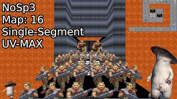 NoSp3 Map 16 "Systematic Fragmentation" UV MAX [DOOM II]