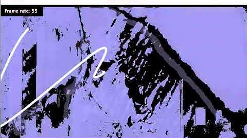 Processing and OpenCV motion template - animated curve