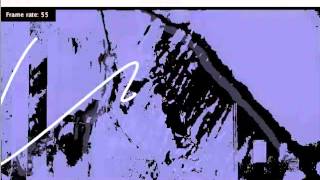 Processing and OpenCV motion template - animated curve