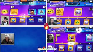 Laz,Berat Ali,Lord Enzel,Ybj Aynı Anda Albay Ruff Çıkartma Anı Brawl Stars