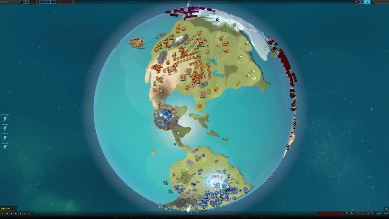 Earth Battle Planetary Annihilation: TITANS