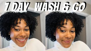 EASY  WASH AND GO ROUTINE THAT LASTS A WEEK OR MORE (NO FLAKES)