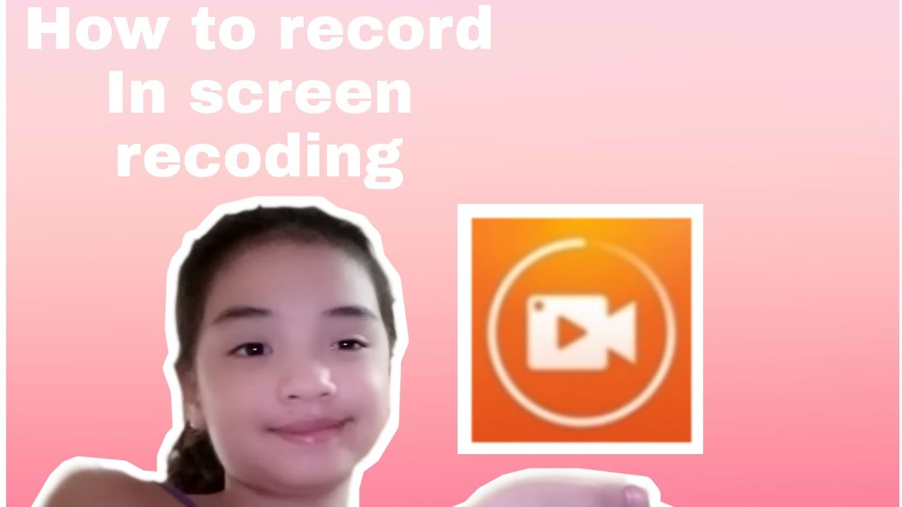 How to record in screen recording YouTube